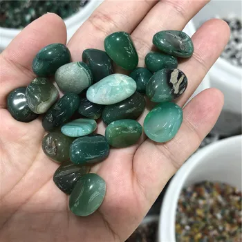 100 g Padle zelena agate večino Majhnih Kamnov, kristalov Rock Vzorcu Čip Zdravljenje