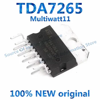 1PCS TDA7265 Multiwatt11 25+25 W Avdio Ojacevalnikom čipu IC, 100% Nov original