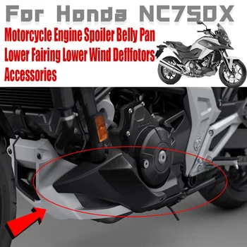 2021 NOV Motor Motocikla Spojler Trebuh Pan Spodnji Oklep Za Honda NC750X 2021 Dct 2021 2022 Nižje Veter Deflfotors Dodatki