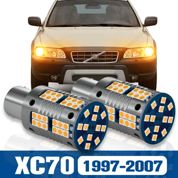 2pcs LED Spredaj Vključite Opozorilne Luči Blub Svetilke Pribor Canbus, Za Volvo XC70 1997-2007 1999 2000 2001 2002 2003 2004 2005 2006