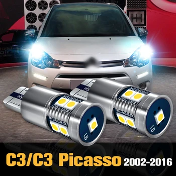 2x Canbus LED Potrditev Svetlobe Parkiranje Svetilke Pribor Za Citroen C3 Picasso 2002-2016 2007 2008 2009 2010 2011 2012 2013 2014
