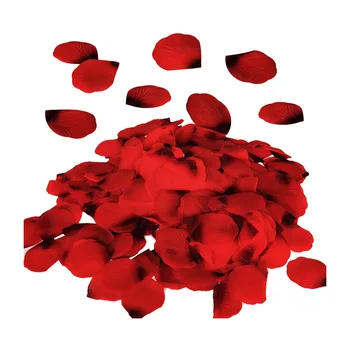 3000 Kos Rdečo Rožo, Umetno cvetni listi Vrtnice za Poroko Oltarja, Stranki Korist in Tabela, Vaze, Doma Dekoracijo