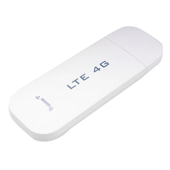 4G WiFi Usmerjevalnik Ključ USB Brezžični Modem 100 mb / s z Režo za Kartico SIM Žep Mobilni WiFi za Avto Brezžične dostopne točke