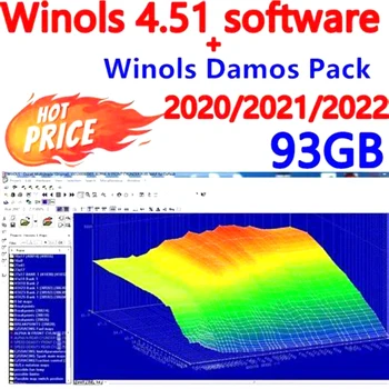 93GB WINOLS DAMOS VELIKI PAKET (NOVO) 2020-2021-2022 | Tuning Čip OL + Mappacks - Skupna Velikost 93 GB - 93 GB