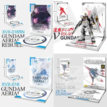 Anime Gundam Model Platforme HG RG MG 1/144 1/100 Stavke Svobode Antenski Akril Prikaz Slika Stojalo Stojalo, Igrača Počitnice Darila