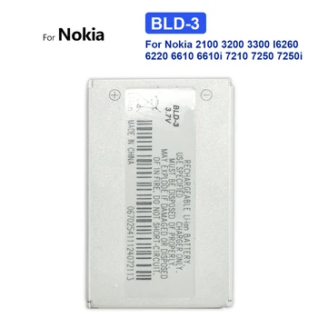 BLD-3 Mobilni Telefon Baterija Za Nokia 7210 3300 2100 6220 6200 6610 6610 7250 I6260 6610i 7250i BLD3 BLD 3 Smartphon Baterije