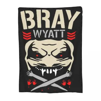Bray Wyatt Mi V Odejo Flanela Tiskanja Prijetno Lahek Met Odeje za Kavč na Prostem Odeja