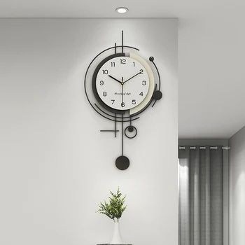 Dekoracijo Free Shiping Nihalo Stenske Ure Klasične Baterije Nordijska Stene Gledajo Tiho Ustvarjalne Reloj De Pared Opremo Doma