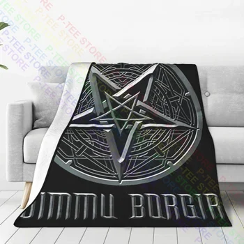 Dimmu Borgir Band Logotip Odeja Odeja Zgostitev Doma Dekor Posteljnina Ponudbo Družinskih Stroškov