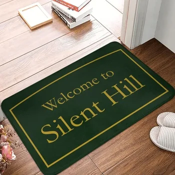 Dobrodošli V Silent Hill Vhod Preproga Anti-Slip vhodna Vrata Mat Doma Dekoracijo Kopalnica Talna Obloga Preproga za dnevno Sobo