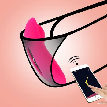 G-Spot Vibrator APLIKACIJO Smart Vibrator 7 Hitrosti Nosljivi Hlačke Vibracijsko Jajce Brezžični Nadzor Sladkarije Klitoris Masaža