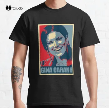 Gina Carano Upam, Da Classic T-Shirt Majica Cotton Tee Srajco Po Meri Aldult Teen Unisex Digitalni Tisk Tee Srajce Moda Tshirt Poletje