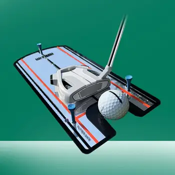 Golf dajanje Eyeline ogledalo Poravnava Pomoči za Usposabljanje Palico swing linije trener