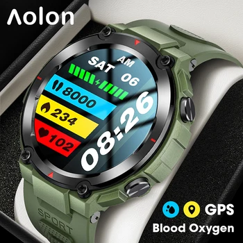 GPS Pametno Gledati Neodvisno Beidou 3ATM Nepremočljiva 100+ Sport mode Smartwatch Srčnega utripa, Spremljanje Kisika v Krvi, 3ATM Nepremočljiva