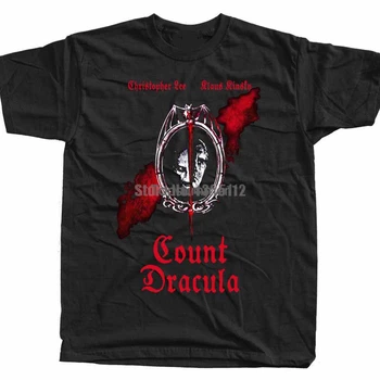 Grof Dracula B Stoker Filmski Plakat Človeka Motorcyclist Majica Retro Srajce Rusija T Srajce Lenivec Tshirt Poletnih Vrh Jhybhl