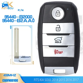 KEYECU 95440-B2000, 95440-B2AA0 433MHz 8A Čip brez ključa Pojdi Smart Remote Key Fob za Kia Soul 2014 2015 2016 2017