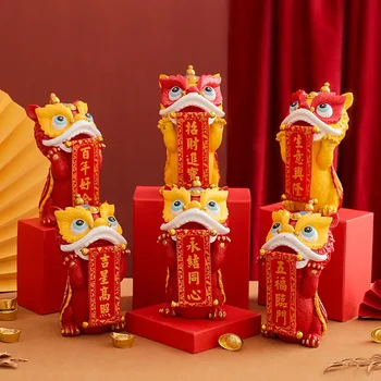 Kitajska-Elegantna Xingshi Dekoracijo Odpiranje Darilo Ples Lev Darilo Premestitev Novo Hišo Urad Okraski Novo Leto Dnevna Soba Dekoracijo