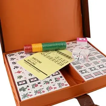 Kitajski Označenih Z X-Velike Ploščice Mahjong Set. 144 Ploščic 1.5 
