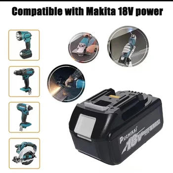 makita 18v Polnilna baterija s polnilnikom za Makita vijačnik akumulatorski vrtalnik kotu ključa bl1830b bl1850b bl1860 baterije