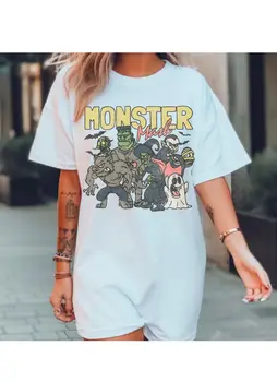 Monster Mash udobje barvo T-shirt