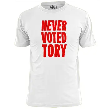 Moški Nikoli Glasoval Tory Pa Majica Zatonom Anti Tory Pa