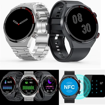 Nove Pametne Watch Moških Bluetooth Klic NFC 1.39 Palčni zaslon Za Samsung Galaxy S23 Ultra S21 Plus Ženske Spremljanje Zdravja Fitnes Zapestnica
