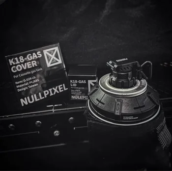Nullpixel dolgo plina tank zaščitni pokrov tipa kartice plina tank vojaško taktično vzdušje dekoracijo zaščitni pokrov UNIT04