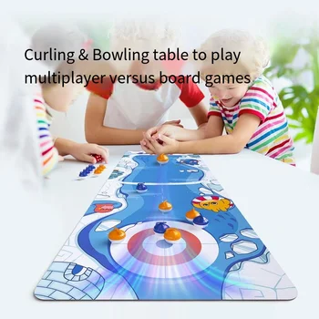 Otrok Tabela Curling, Izobraževalne Igrače, Starš-otrok Igrače namizne Igre Dryland Curling Družinsko Srečanje Skupine Igre Stavbe