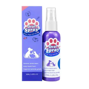Pes Zobni Spray Domače Sveže Sape, Zobni Spray Za Pse 30ml Pes, Mačka Usta Spray Enostavno In Učinkovito Odpravlja Slab Zadah