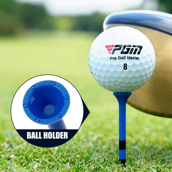 PGM 83mm Nastavljiv Golf žogo Golf Tee Usposabljanje Korak Navzdol Golf Žogo Imetnik 30 kosov/škatlo Golf Tees ABS Plastike Golf Pribor