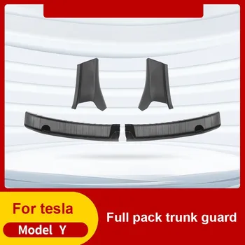 Primerna za Debelo Model Tesla Prtljažnik Vrata Polico Nižje Straže In vrata prtljažnika Kotu Policisti Na Obeh Straneh