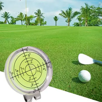 Putt Golf Zelena Bralnika s Klobuk Posnetek Visoke Natančnosti Kompaktne Velikosti Prenosni libela, Golf Dajanje Pomoči Golf Pribor