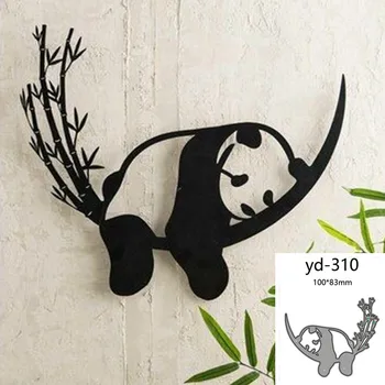 Rezanje kovin Matrice Cut Plesni Živali panda Dekoracijo Album Papir Obrti Nož Plesni Rezilo Udarec Matrice