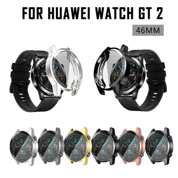 RYRA TPU Zaščitni ovitek Za Huawei Watch GT2 46mm Mehko celozaslonskem Varstvo Watch Zaščitnik Kritje Pametno Gledati Dodatki