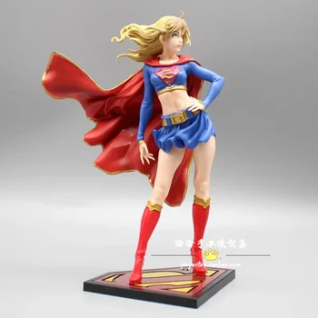 Stripov Dc Bishoujo Supergirl Pvc Dejanje Slika Anime Slika Zbirateljske Model Igrače Lutka Darilo