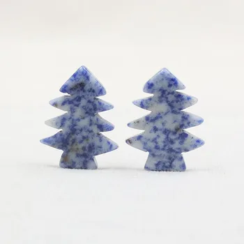 TBN56 Naravni kristalni Kamen Mini Zelena Dongling Christmas Tree okraski majhno darilo