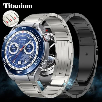 Titana Trak 22 mm Za Huawei Watch 4 4PRO Končni GT 2/2e 3pro 46mm Luksuzni Povezavo Kovinskih Watchband Za Samsung 3 45mm S3 Amazfit
