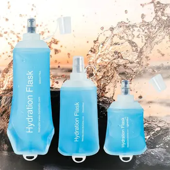 TPU Zložljiva Plastenka za Vodo Plezanje Mehko Bučko Modra Šport Vode Steklenico Vode Vrečko Hydration Pack Kolesarjenje