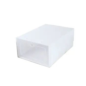 Trpežne Plastike Predal Škatle Primeru Prozorni Čevlji Polje Home Organizator Superge Organizacija Za Shranjevanje Čevljev, Kabinet