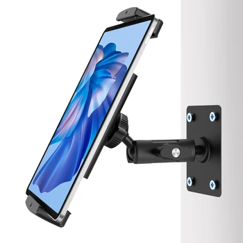 Ulanzi TB58 Tablet Wall Mount Držalo Aluminij Zlitine s 360° Nastavljiv Dvojno Žogo Glave Magic Arm za Tablični Telefon, iPad