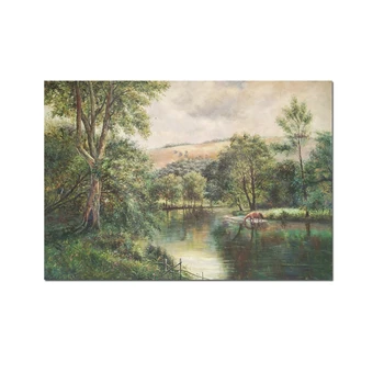 Visoka Kakovost Ročno poslikane IMPRESIONIZMA Klasične Krajine Oljna slika Reprodukcija na Platno Wall Art Dom Dekor