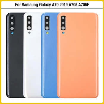Za Samsung Galaxy A70 2019 A705 Baterije Zadnji Pokrovček Samsung SM-A705F Stanovanj Zamenjava+Objektiv Kamere