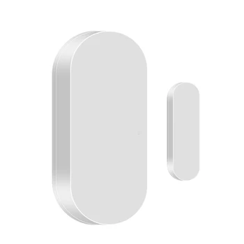 Zigbee Brezžična Okno Senzor Mini Vrata Magnetni Senzor Tuya Delo S Prehodom Daljinski upravljalnik Smart Anti -theft Alarm