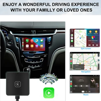 Žični Brezžični Carplay Android Auto Brezžični vmesnik Bluetooth-Združljiv komplet za AI Polje Glasovni Pomočnik Inteligentni Modul